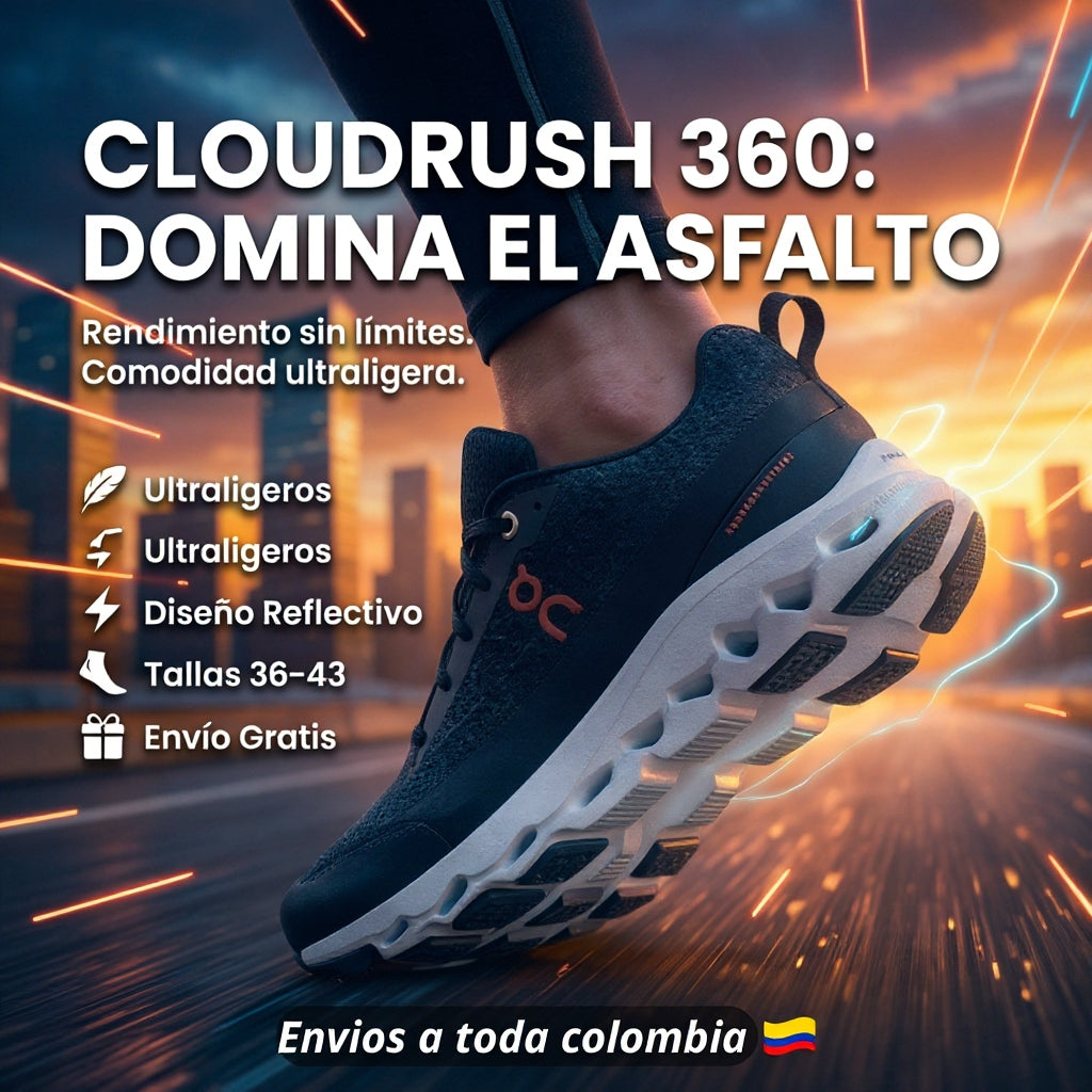 TENIS CLOUDRUSH 360 + CAJA