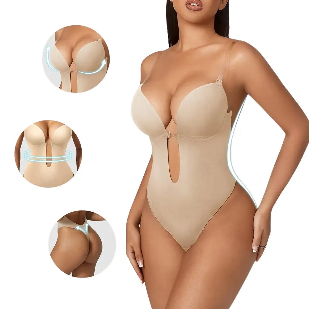 Body Moldeador Para Ropa Con Escote