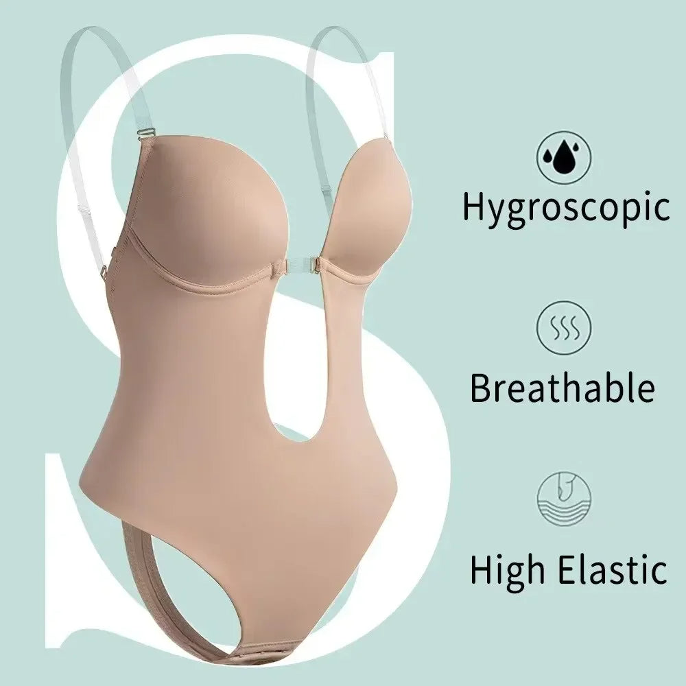 Body Moldeador Para Ropa Con Escote
