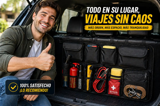 ORGANIZADOR MALETERO PARA CARRO
