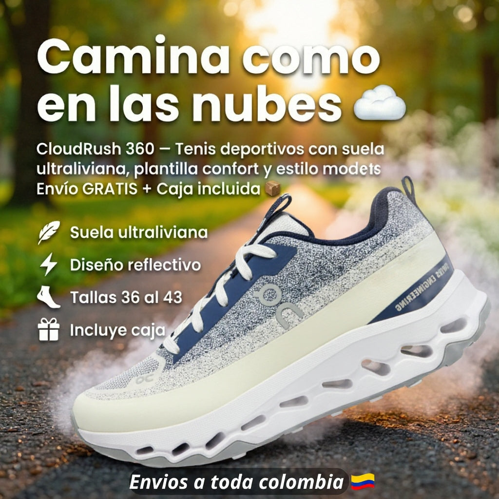 TENIS CLOUDRUSH 360 + CAJA