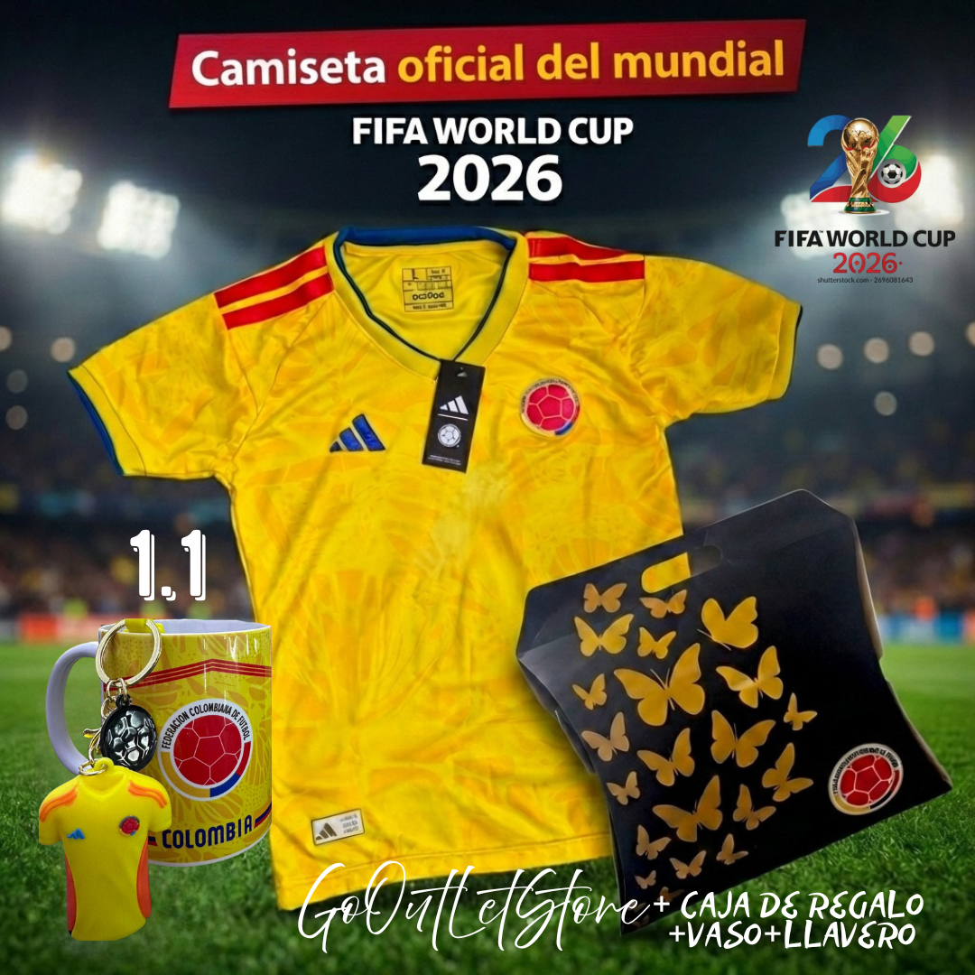 CAMISETA OFICIAL + CAJA + VASO + LLAVERO